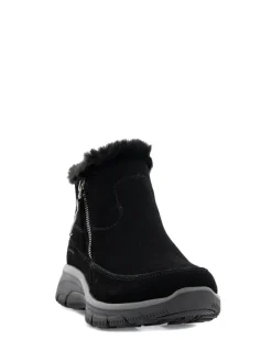 Skechers Faux Fur Zip Up Boot